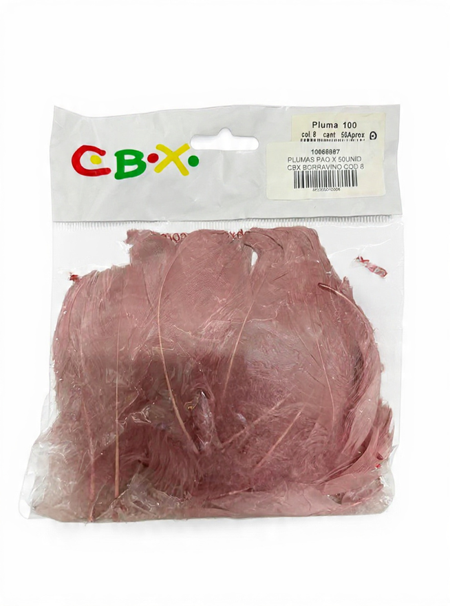PLUMAS X 50 U CBX BORRAVINO COD 8