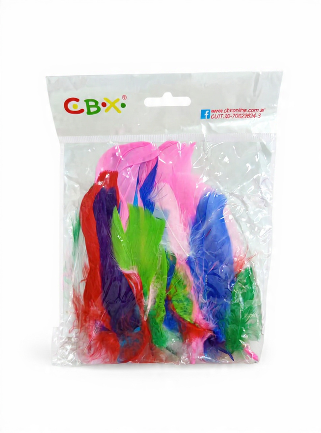 PLUMAS X 50 U CBX MULTICOLOR COD 999