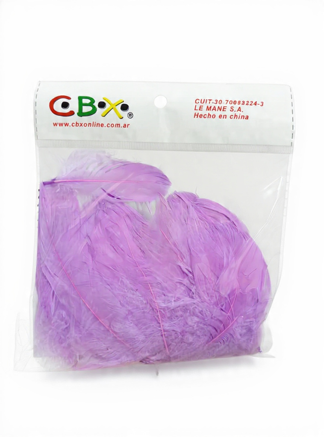 PLUMAS X 50 U CBX LILA COD 13