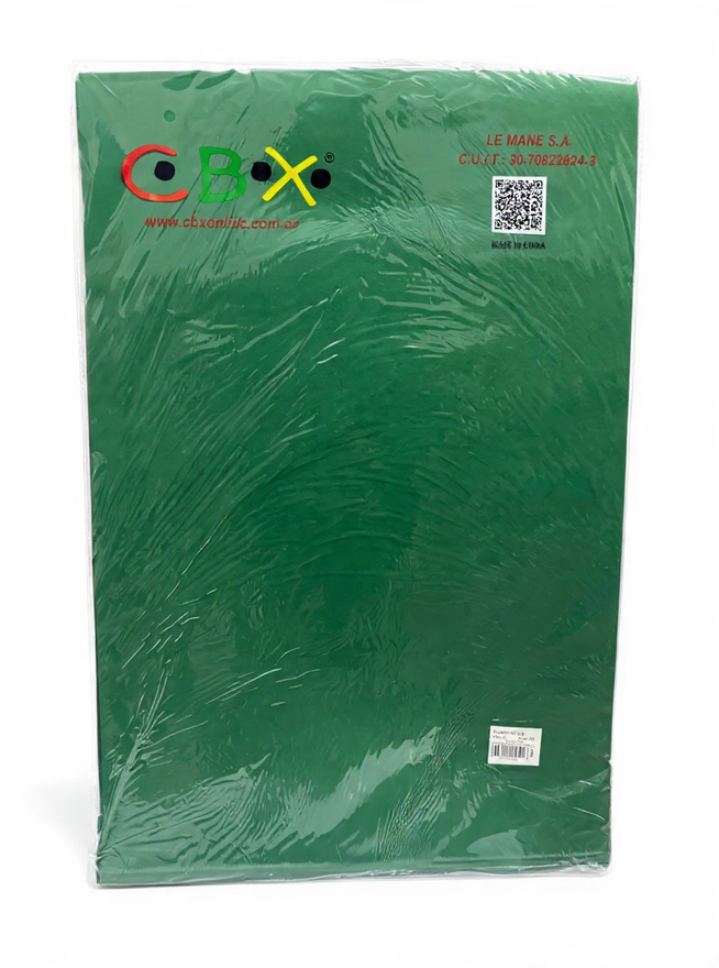 GOMA EVA LISA CBX VERDE NAVIDAD COD 21