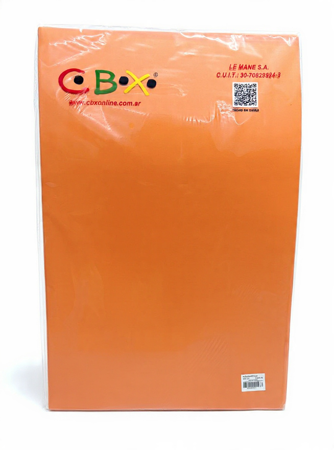 GOMA EVA LISA CBX NARANJA COD 27