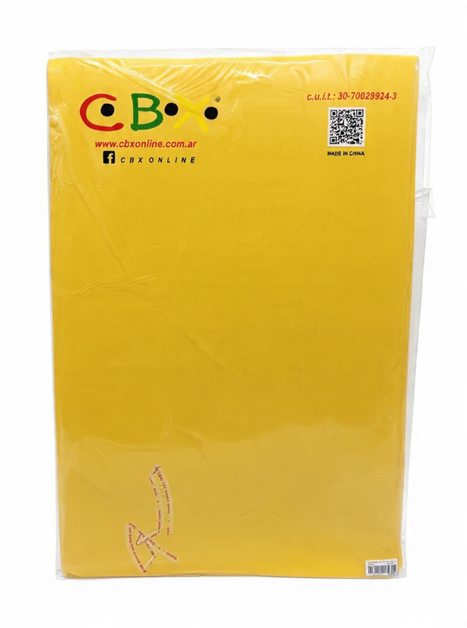 GOMA EVA LISA CBX AMARILLO HUEVO COD 32