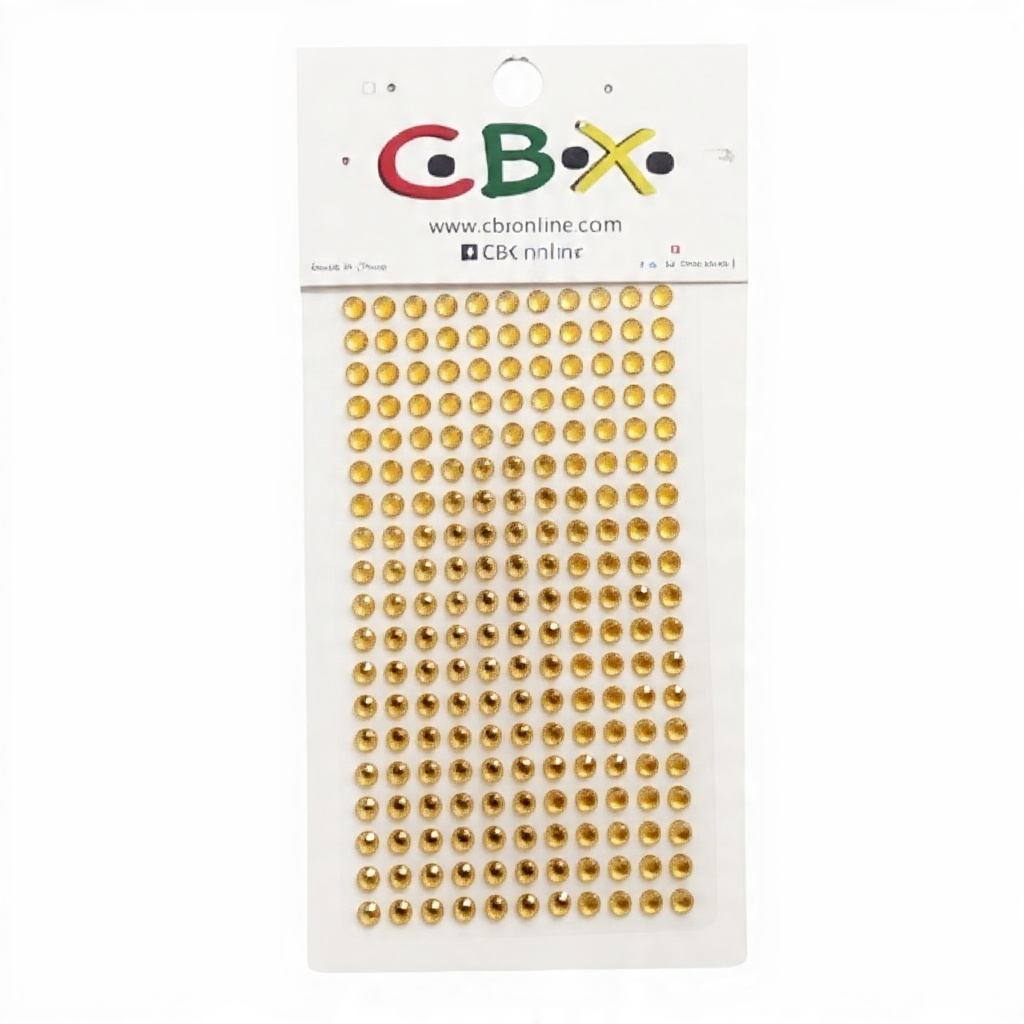 STICKER STRASS DORADO CBX