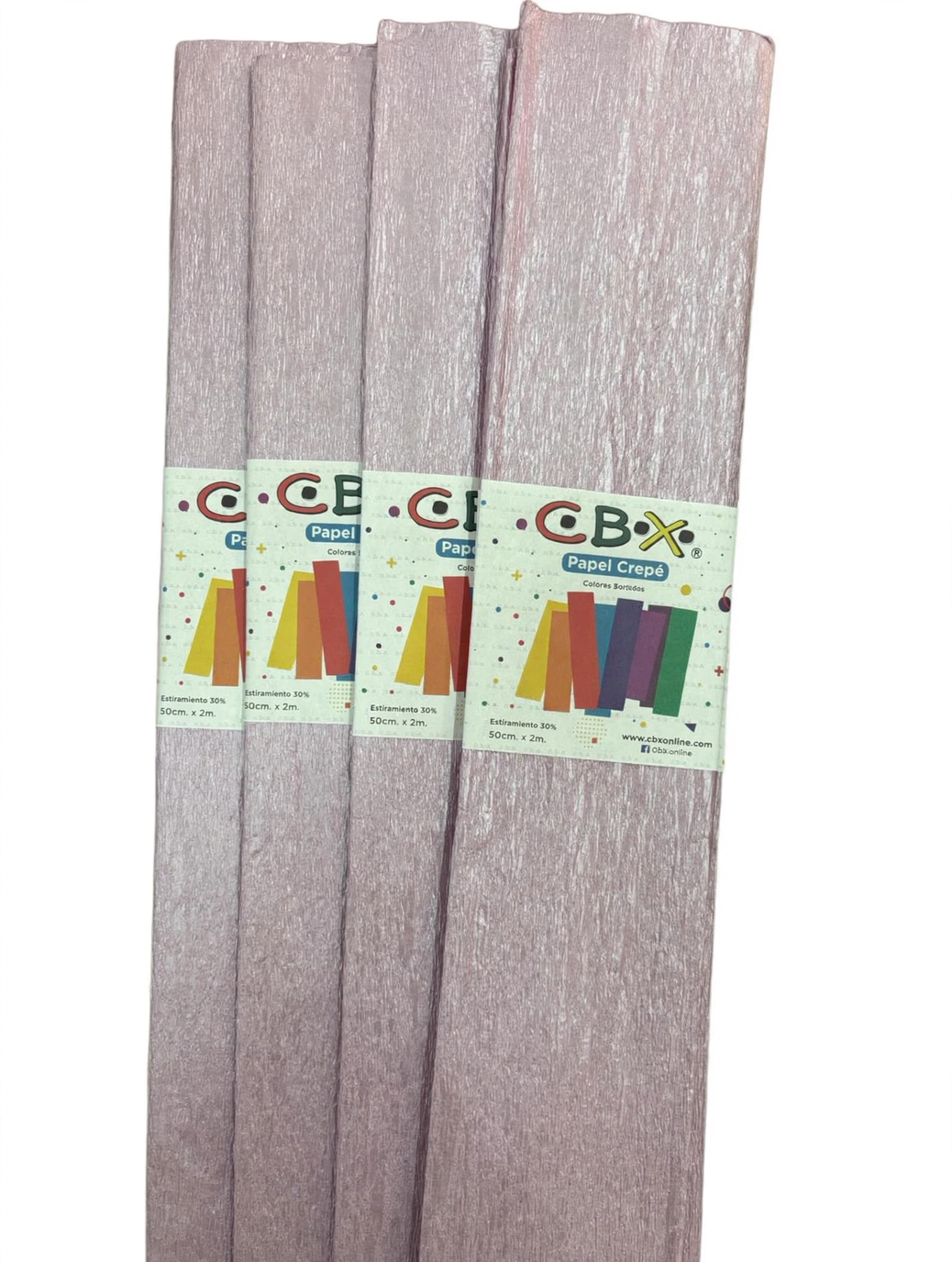 PAPEL CREPE CBX PERLADO 8105 LILA