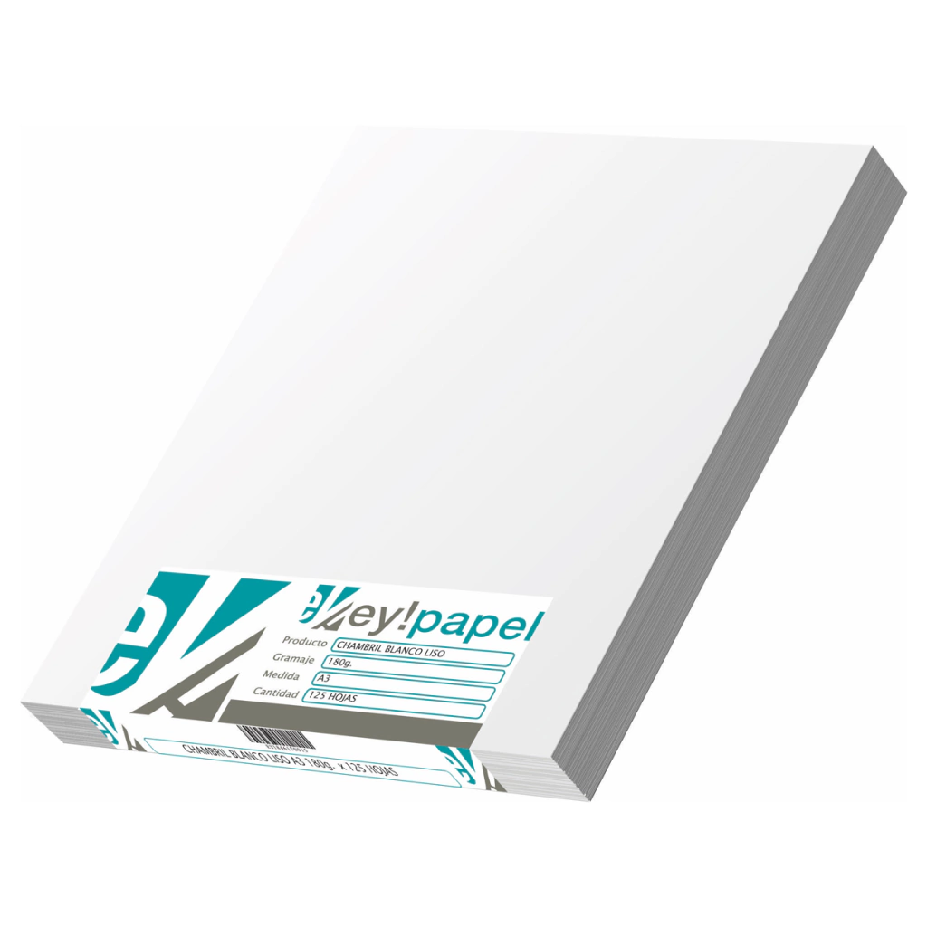 OPALINA BLANCA A3 180G X 125 HOJAS EY PAPEL