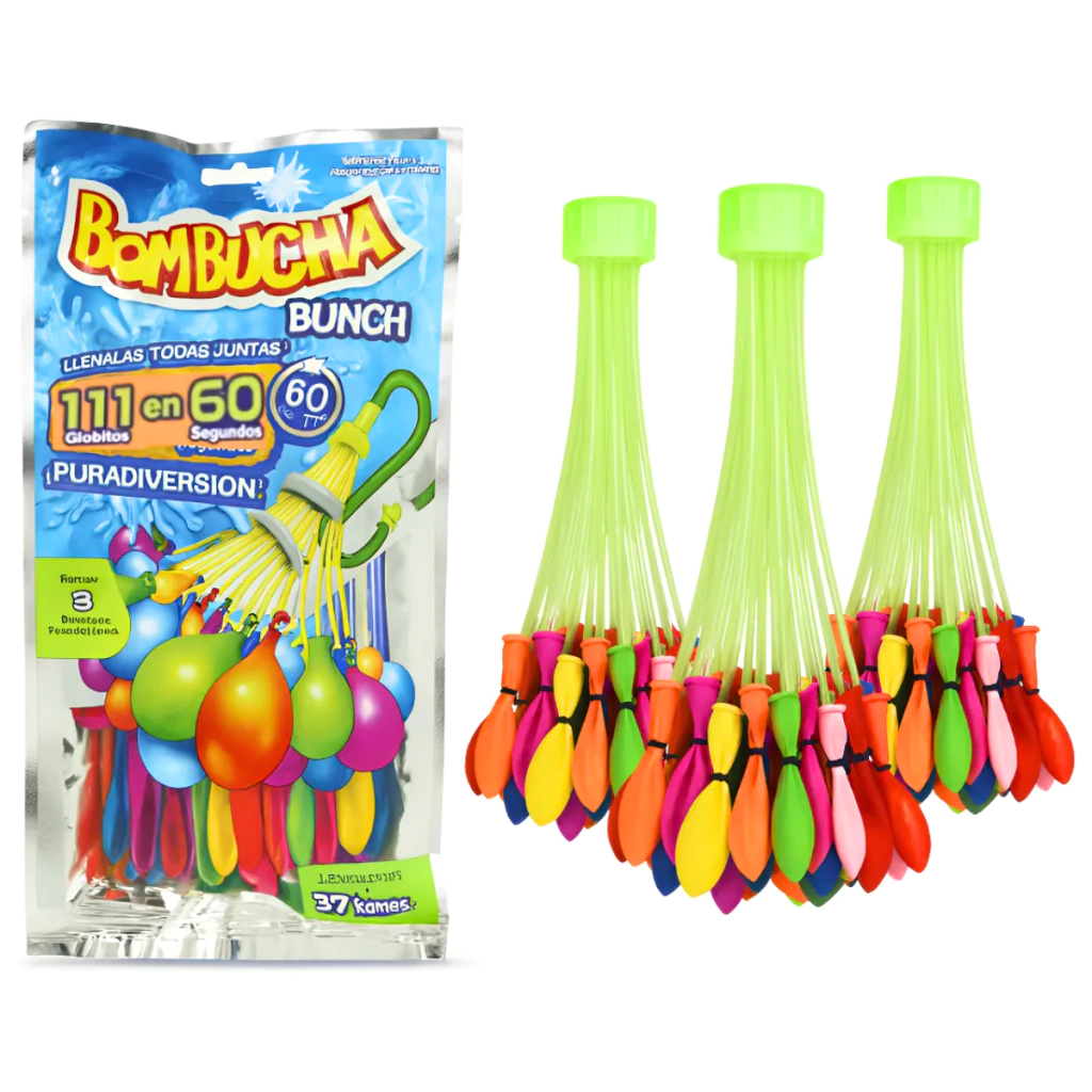 RAMILLETE DE 111 GLOBITOS DE AGUA BOMBUCHA