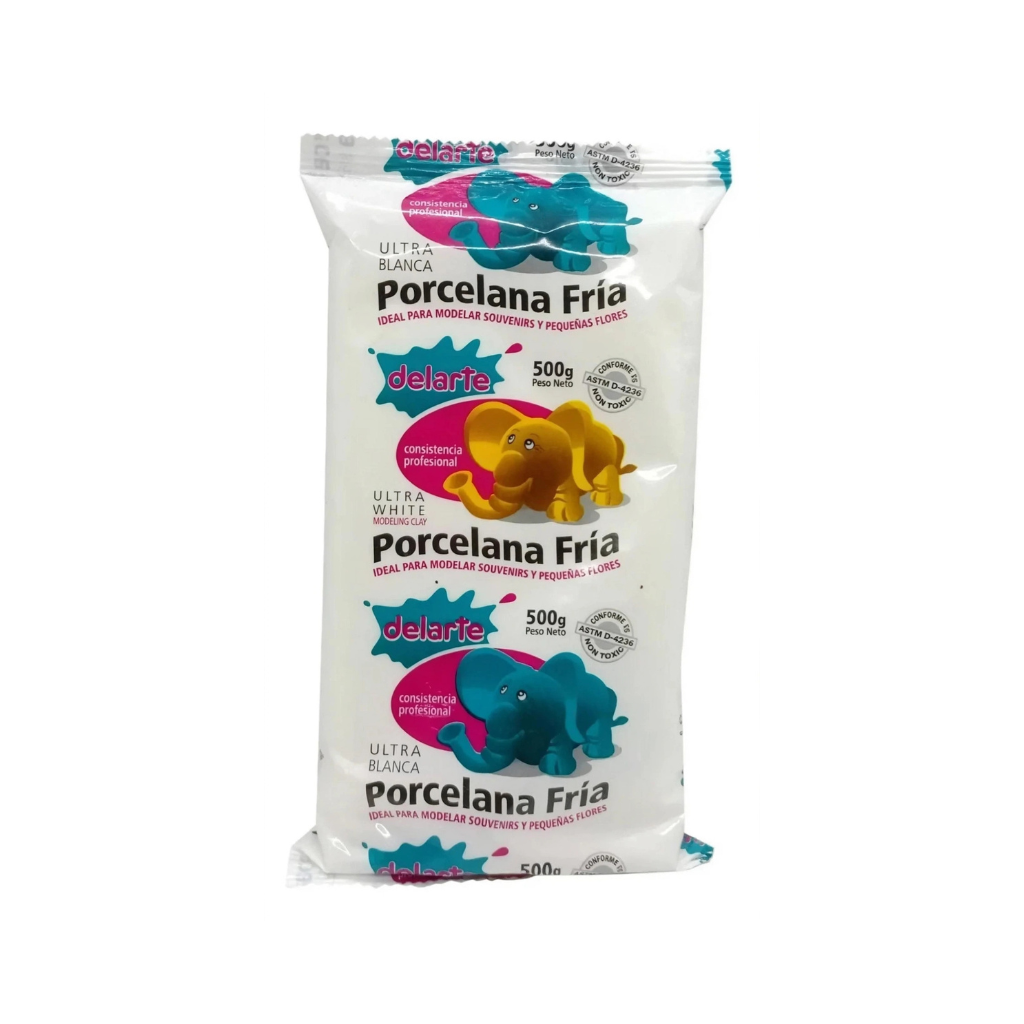 PORCELANA DELARTE 500 GRAMOS