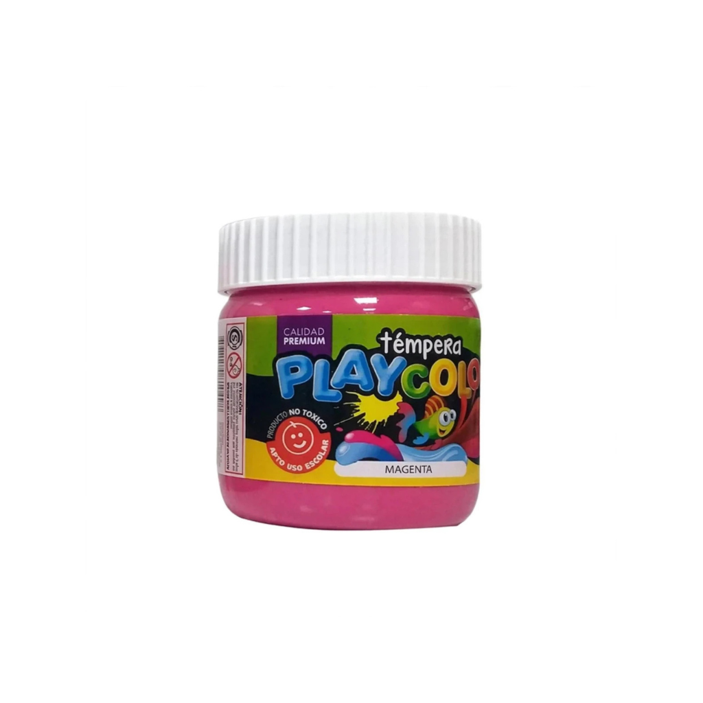 TEMPERA PLAYCOLOR POTE 250GRS MAGENTA