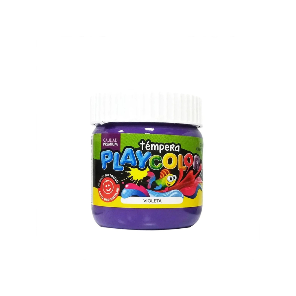 TEMPERA PLAYCOLOR POTE 250GRS VIOLETA
