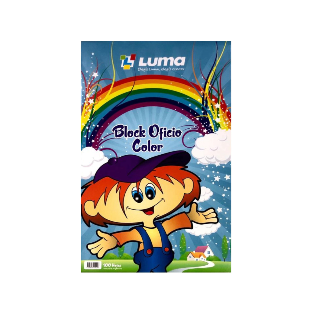 BLOCK OFICIO LUMA X 100HS COLOR