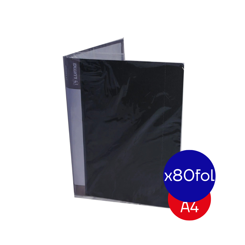 CARPETA A4 CON 80 FOLIOS LUMA 
