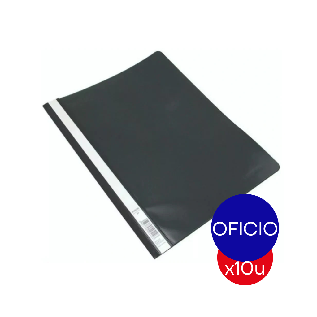 CARPETA OFICIO BASE OPACA EQUIPO COMERCIAL PAQ X10 UNID.