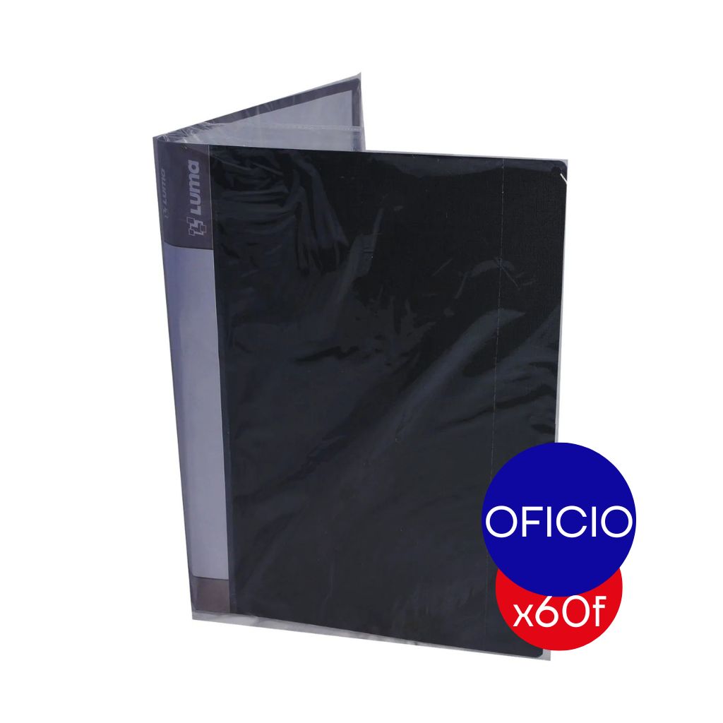 CARPETA OFICIO CON 60 FOLIOS LUMA