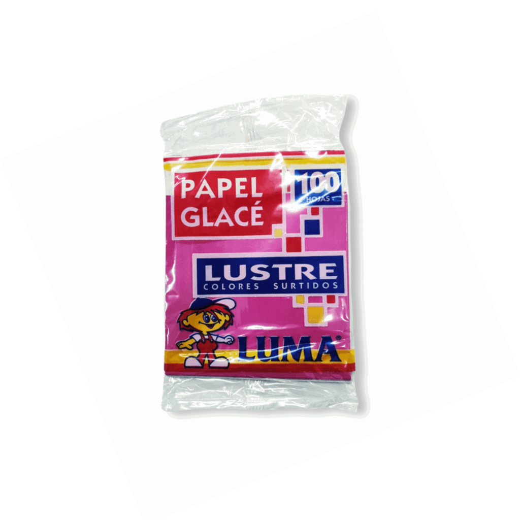 PAPEL GLACE LUSTRE TACO X 100 HJS
