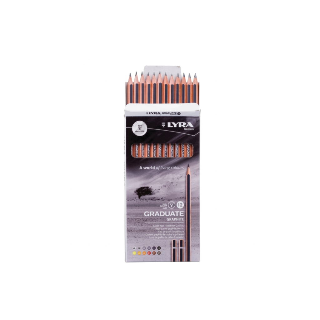 LAPIZ GRAFITO LYRA GRADUATE X 12 SERIE B L1171120