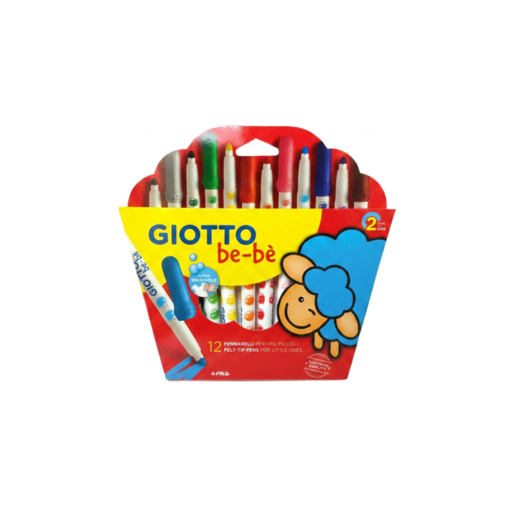 MARCADORES GIOTTO BEBE X 12