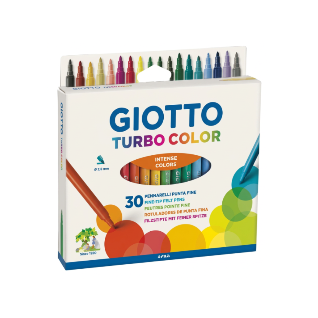 MARCADORES GIOTTO TURBO COLOR X 30