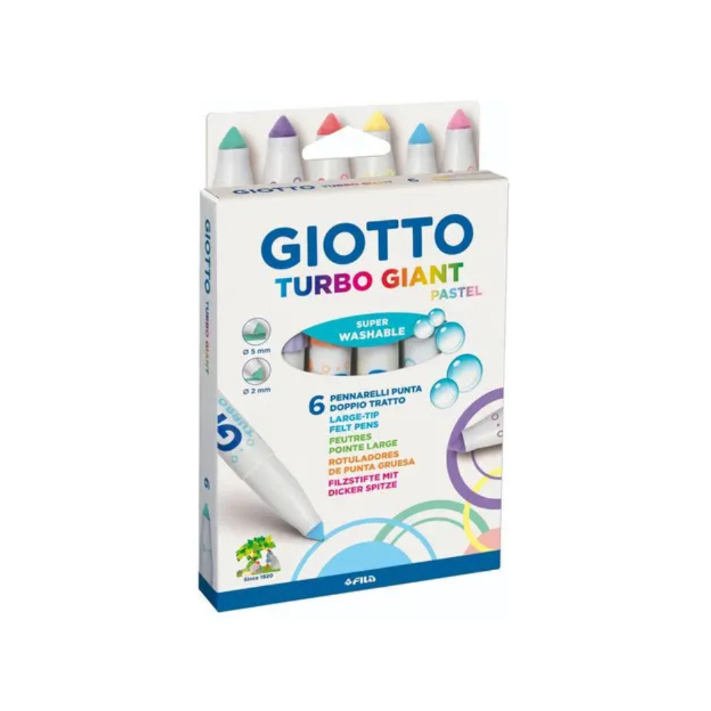 MARCADORES GIOTTO GIANT PASTEL