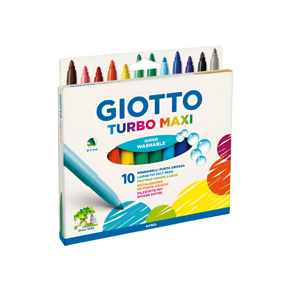 MARCADORES GIOTTO TURBO MAXI X 10