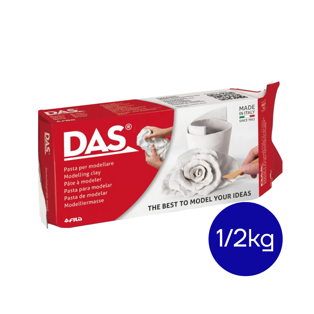 MASA CERAMICA FRIA DAS 1/2KG BLANCA
