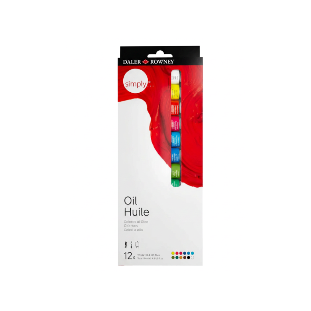OLEO SIMPLY 12 ML SET X 12 COLOR