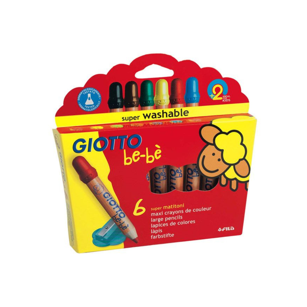 PINTURITAS GIOTTO BEBE X 6