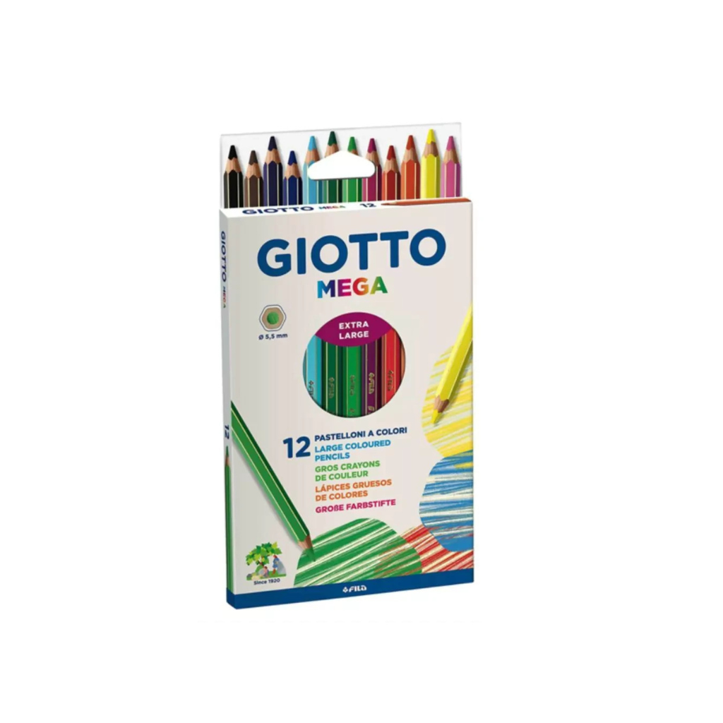 PINTURITAS GIOTTO MEGA X 12 LARGOS