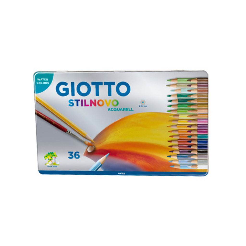 PINTURITAS GIOTTO STILNOVO ACUARELABLES LATA X 36