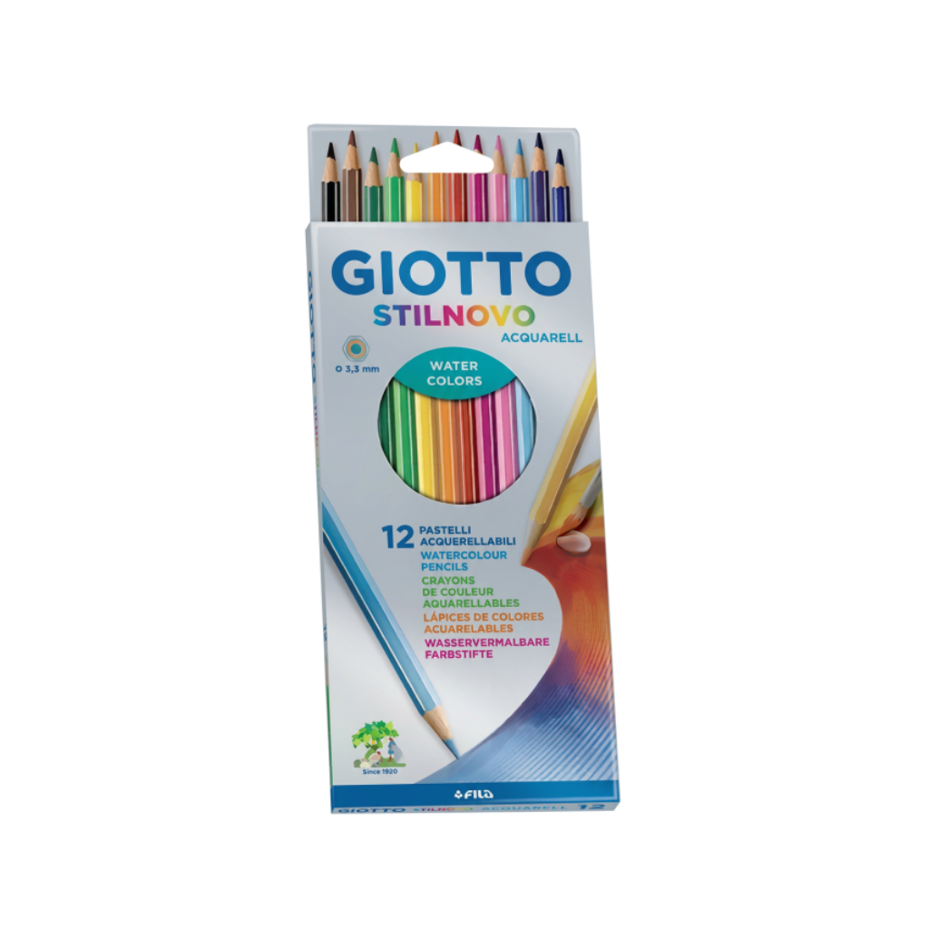 PINTURITAS GIOTTO STILNOVO ACUARELABLES X 12