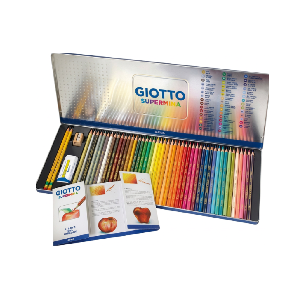 PINTURITAS GIOTTO SUPERMINA LATA X 46 ELEMENTOS