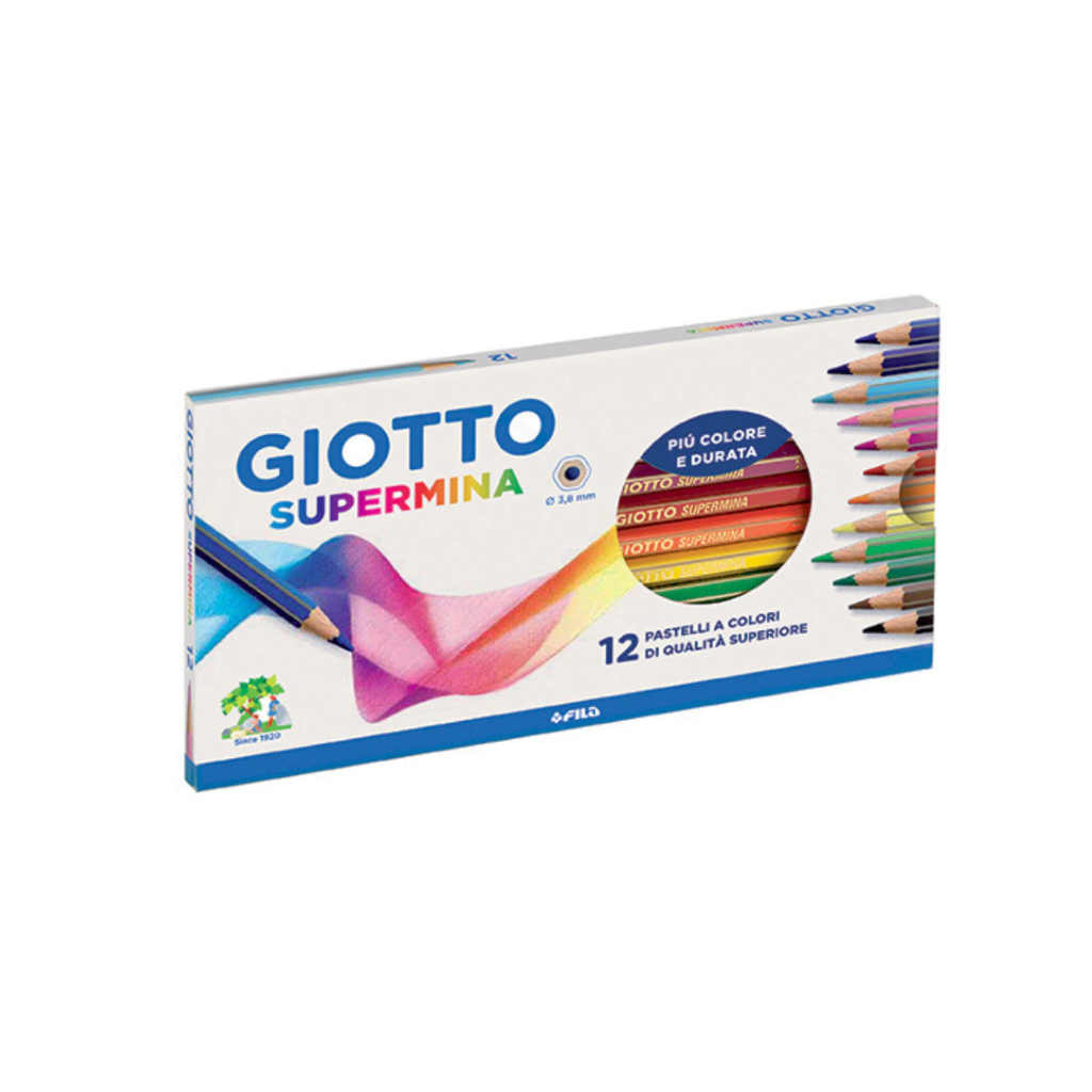 PINTURITAS GIOTTO SUPERMINA X 12