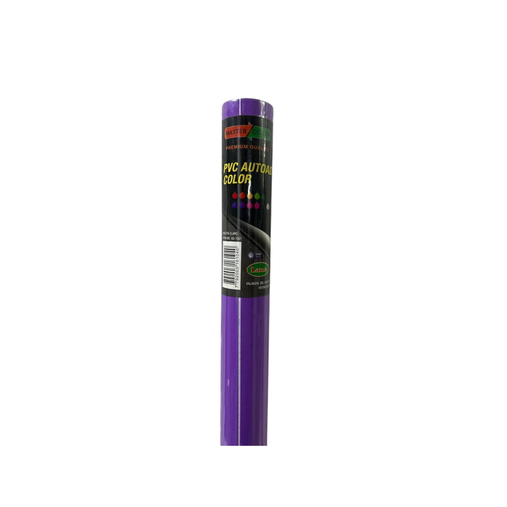 ROLLO PAPEL CONTACT ADHESIVO 45CM X 2MTS VIOLETA CLARO