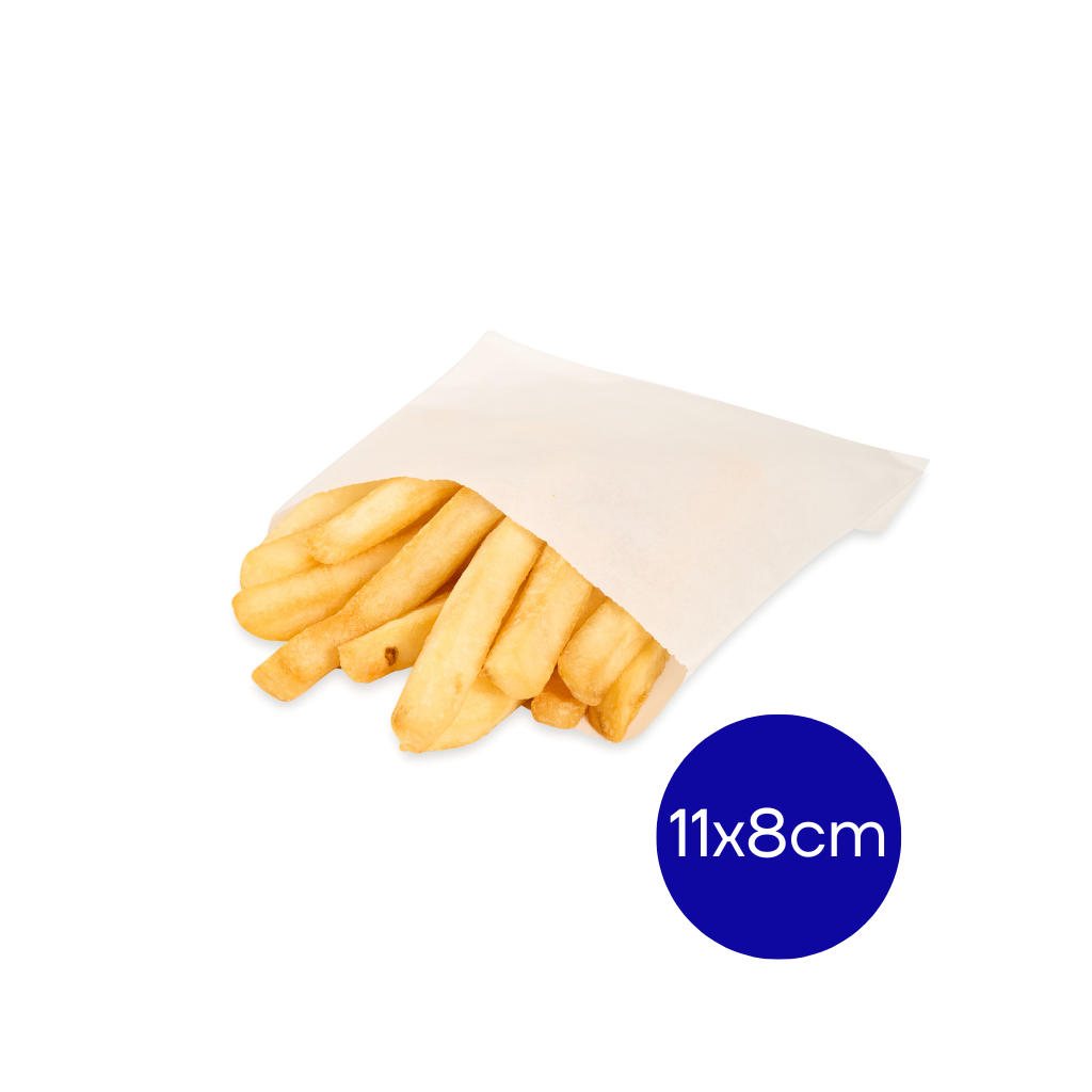 BOLSA PAPA FRITAS BIOXIDO (11 X 8 CM) X 100
