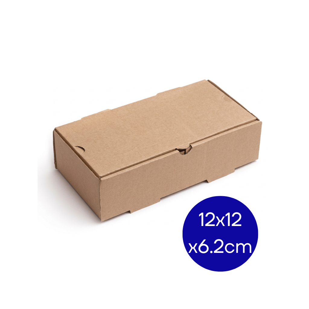 CAJA HAMBURGUESA M/M MEDORO 12X12X6.2 PAQ X 100 CEHT001