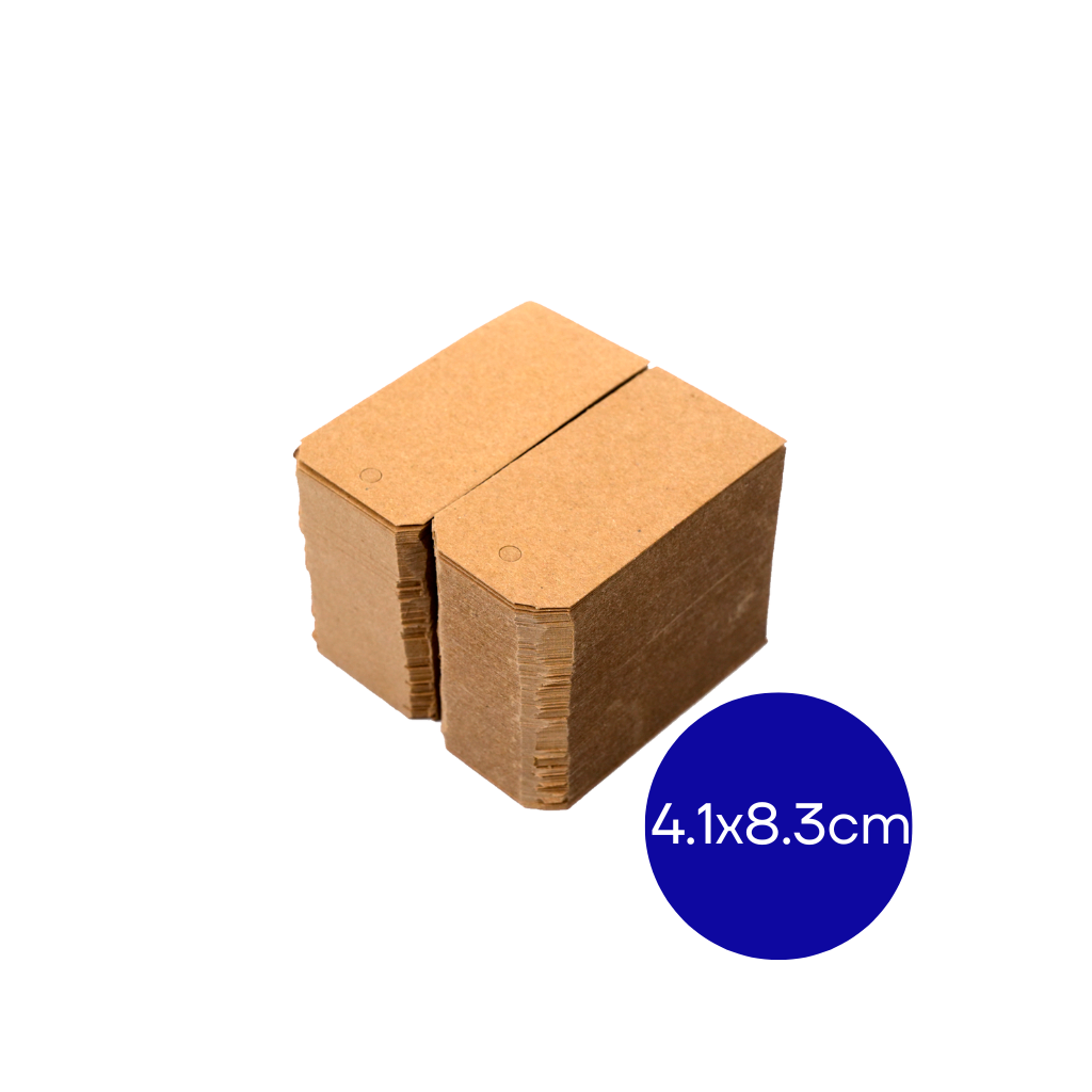 ETIQUETA MEDORO MANILA COLGANTES 8992 (4.1X8.3CM) X 500 UNID