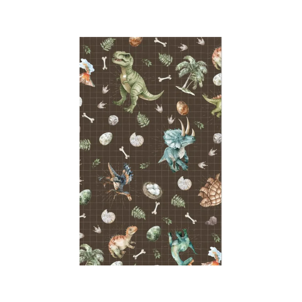 PAPEL AFICHE FANTASIA DINOSAURIOS COD:4004 80GRS 70X100CM PAQ X 20 UNID.