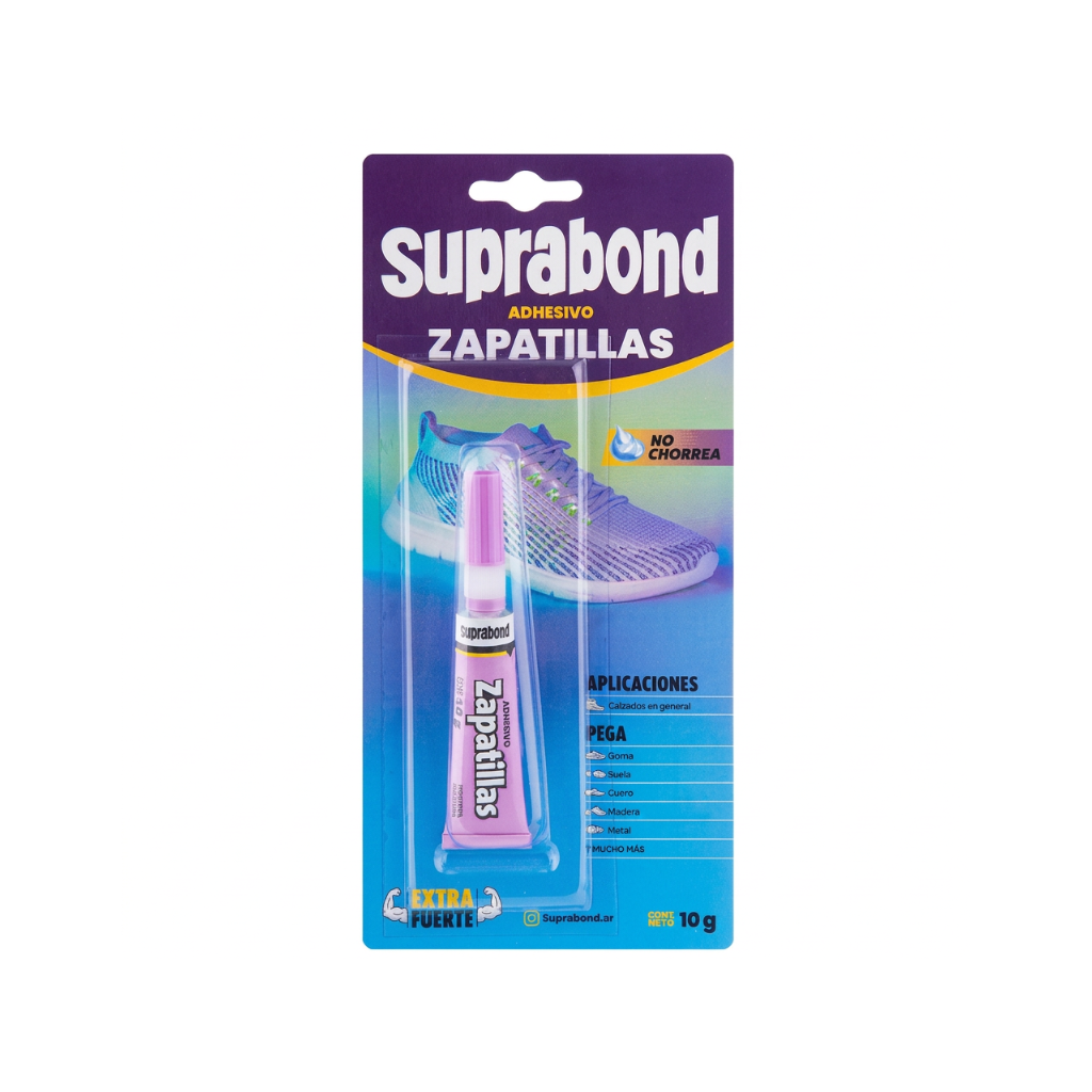 ADHESIVO SUPRABOND ZAPATILLAS 10 GRS ZAP 10 B