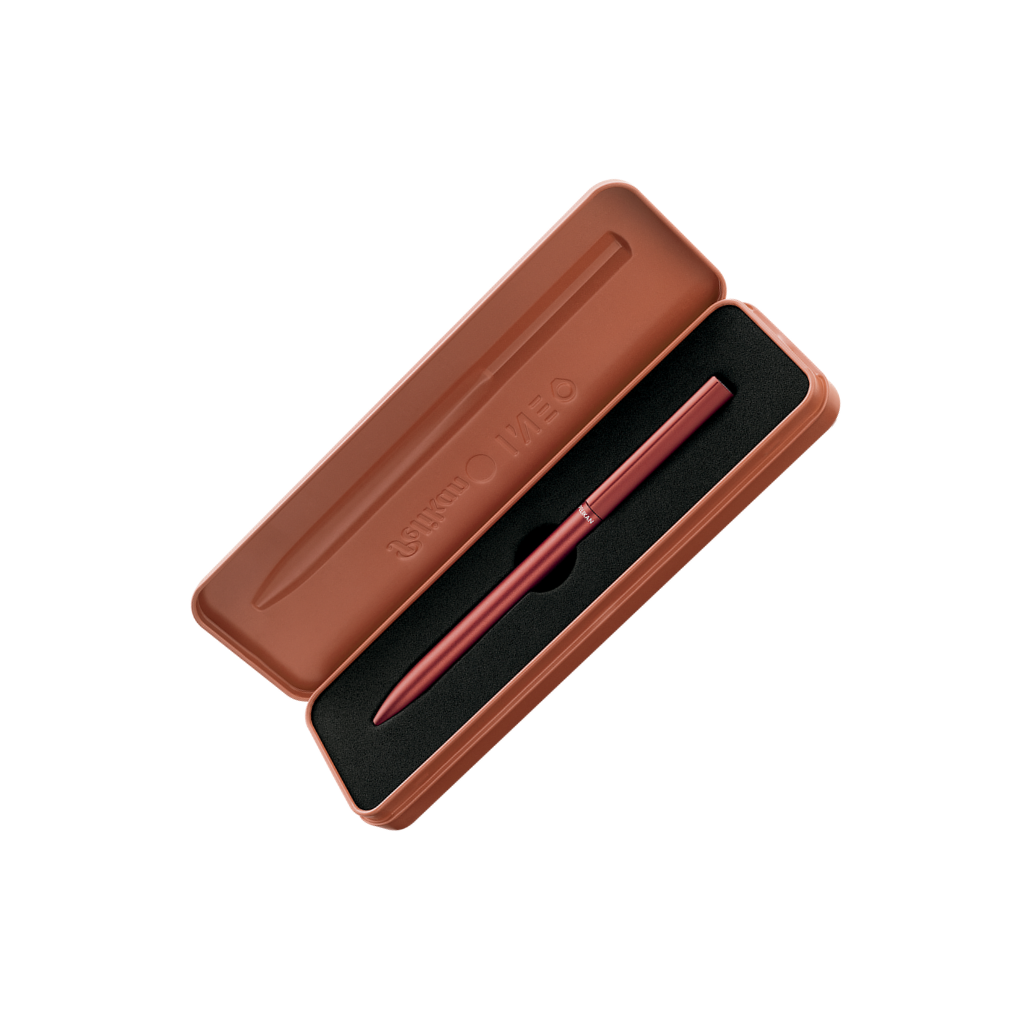 BOLIGRAFO PELIKAN INEO FIERY RED METAL CASE