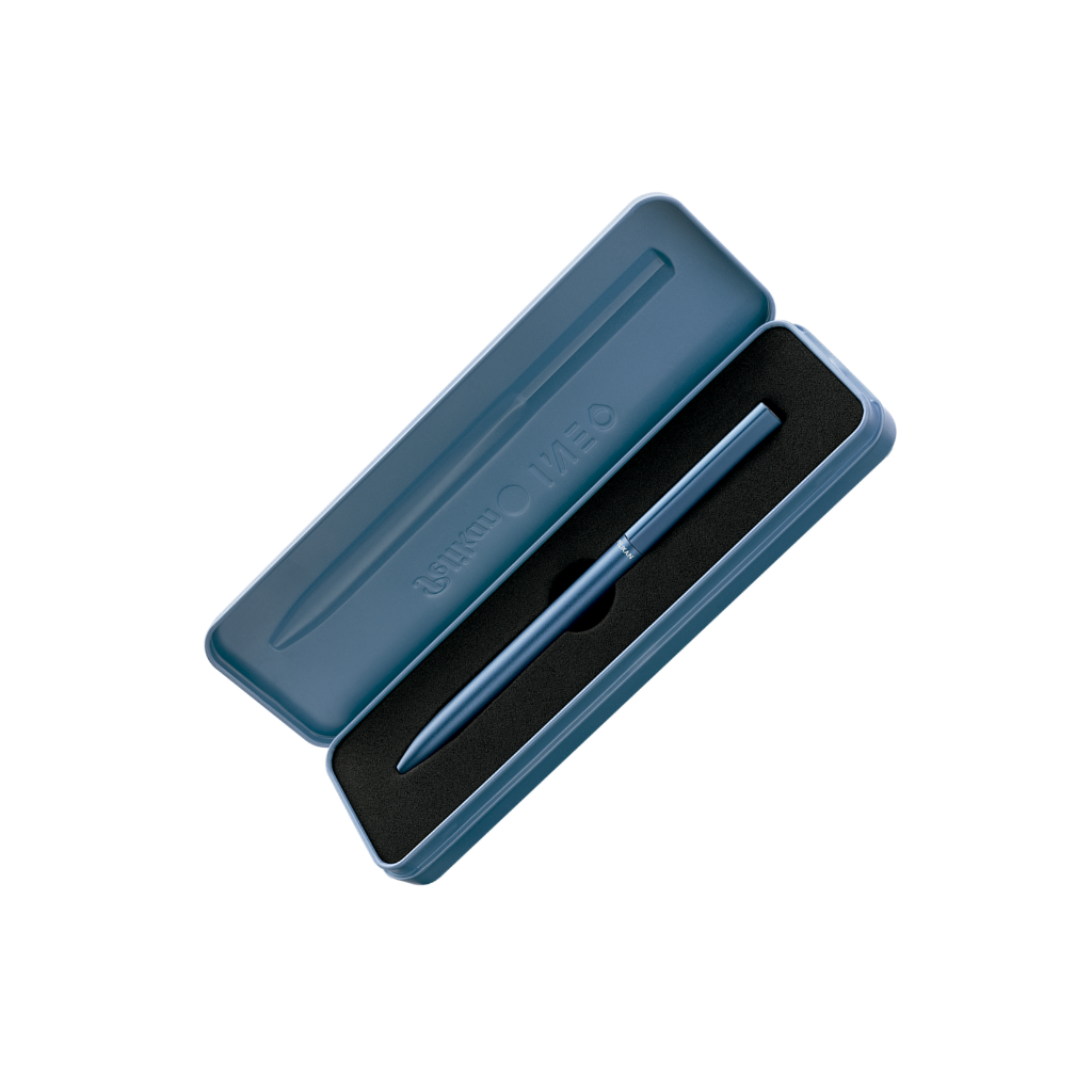 BOLIGRAFO PELIKAN INEO OCEANS BLUE METAL CASE