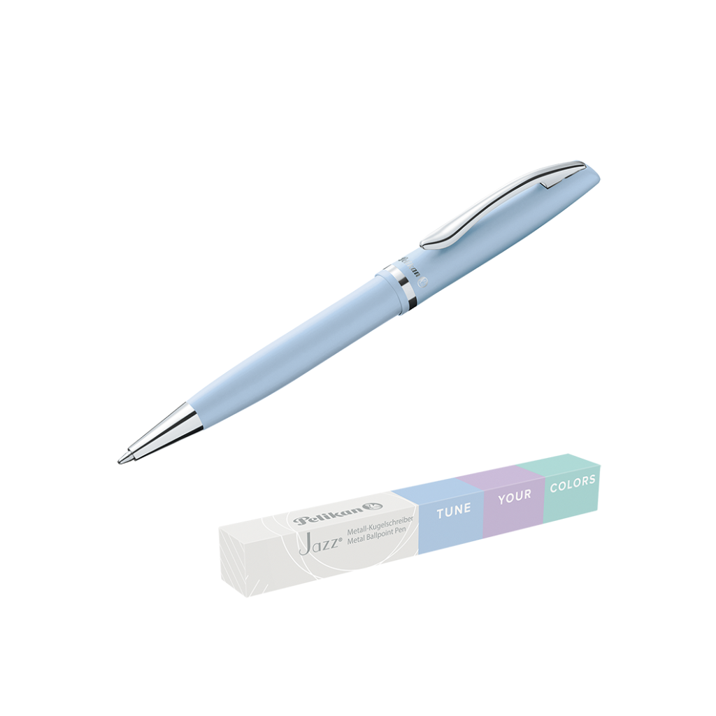 BOLIGRAFO PELIKAN JAZZ PASTEL CELESTE