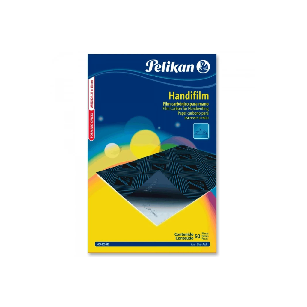 CARBONICO PELIKAN HANDIFILM AZUL CAJA X 50 UNID.