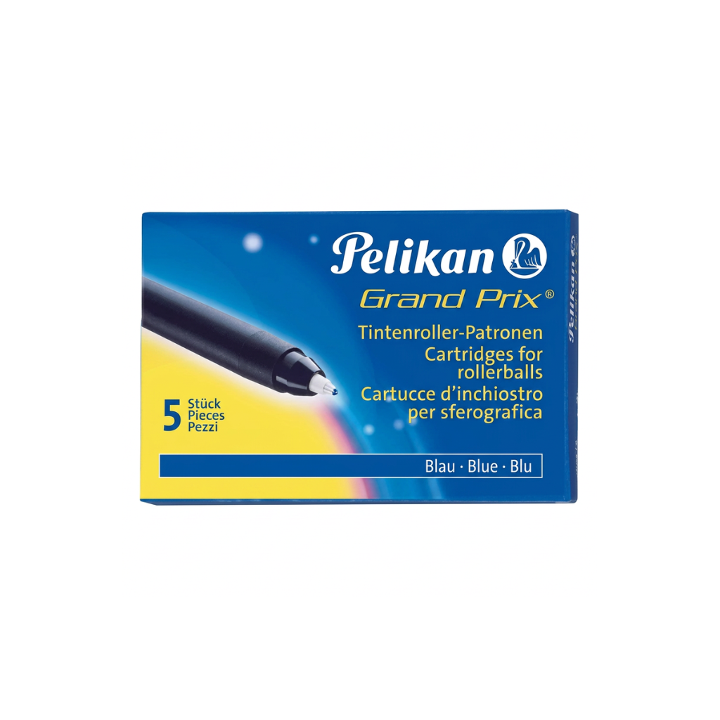 CARTUCHOS PELIKAN P/ROLLER GRAND PRIX X 5 UN