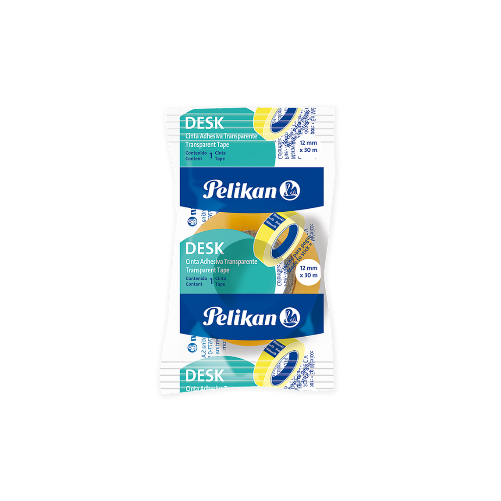 CINTA PELIKAN DESK 12MMX30MTS L005012030