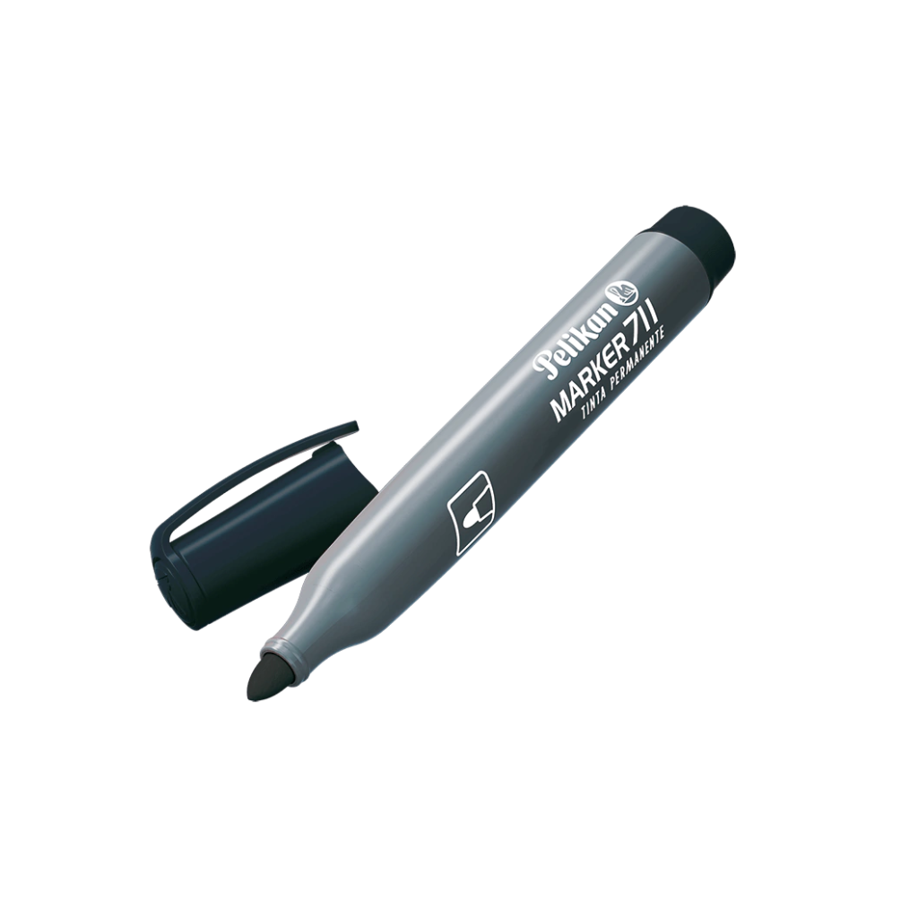 MARCADOR PELIKAN 711 PERMANENTE NEGRO 
