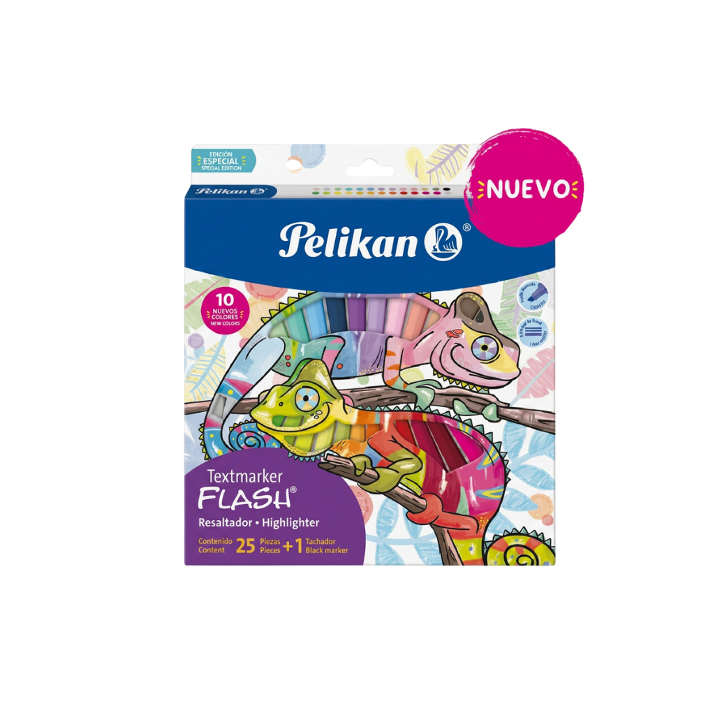 RESALTADOR PELIKAN FLASH CAMALEON X26 SURTIDO L041900501