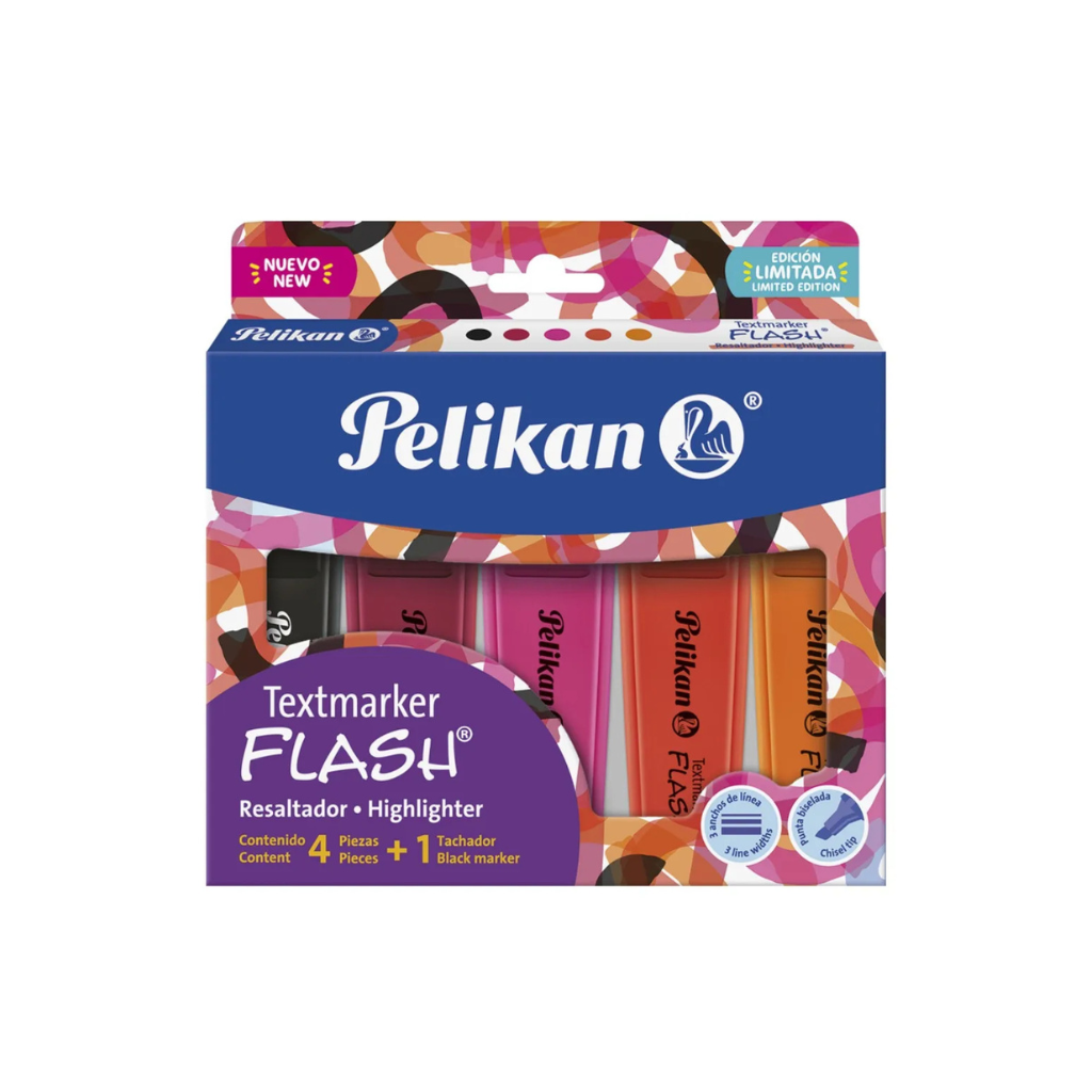 RESALTADOR PELIKAN FLASH FENIX-BLACK X5 L041900468