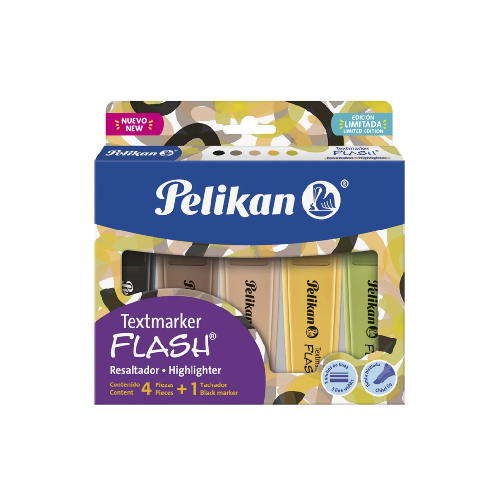 RESALTADOR PELIKAN FLASH HONEY-BLACK X5 L041900469