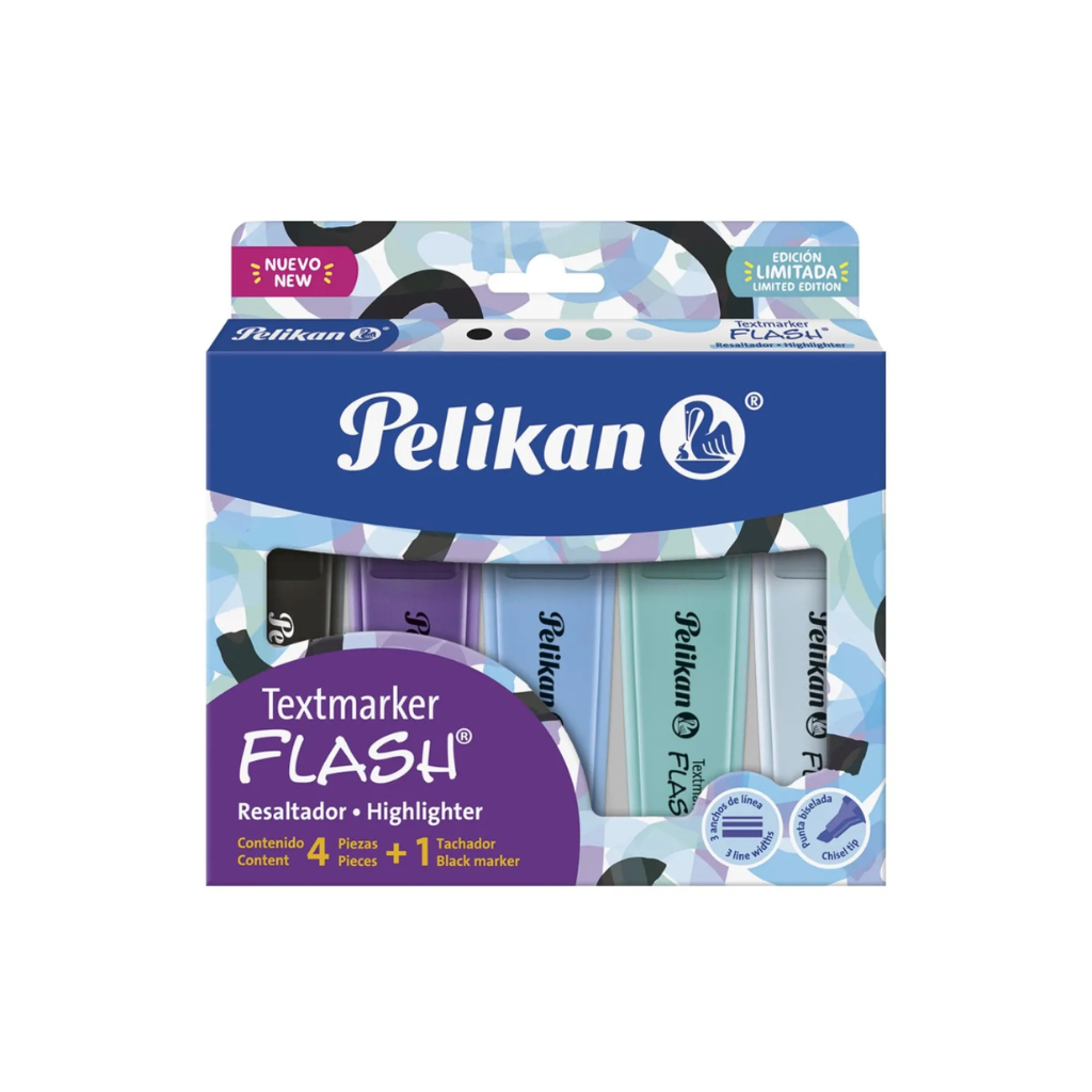 RESALTADOR PELIKAN FLASH OCEAN-BLACK X5 L041900471