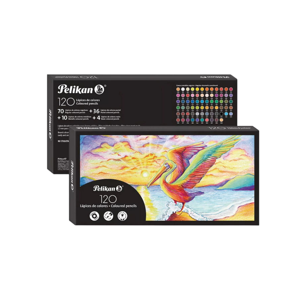 SET DE LAPICES DE COLORES PROFESIONAL PELIKAN X120 L30330334