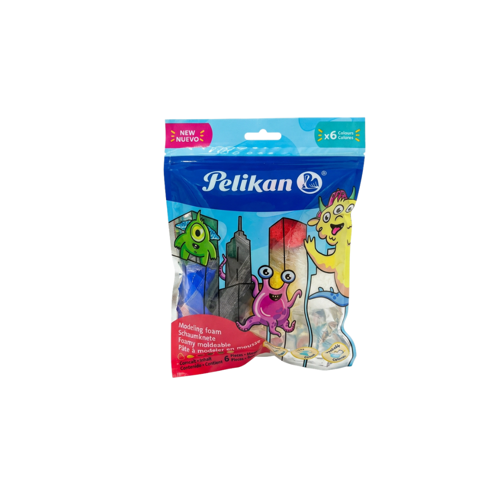 SET FOAMY MOLDEABLE ( INCLUYE 6 MASA FOAMY DE 10GRS)